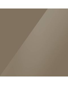 Gloss Brown Glass Splashback